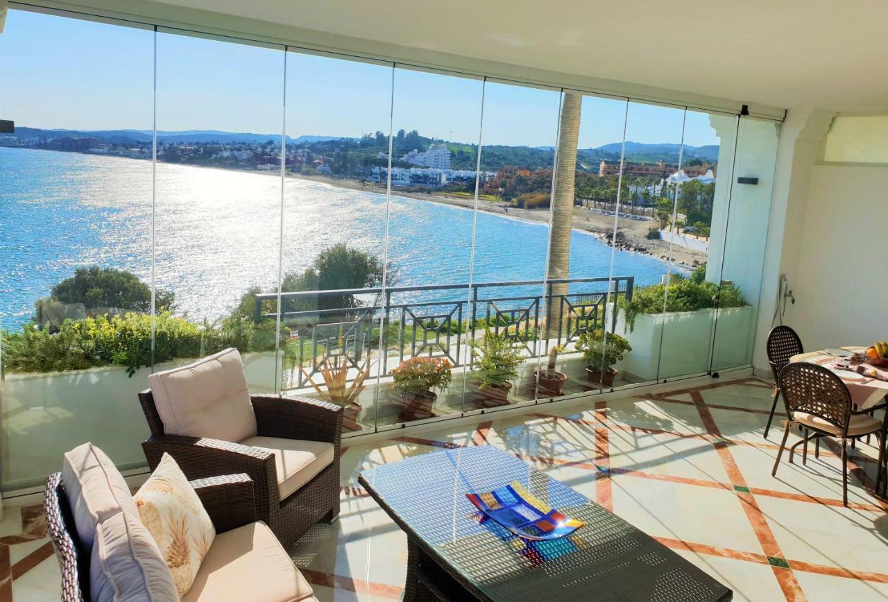 Luxury Apartment Frontal To The Sea In Estepona Doncella Beach Exteriér fotografie